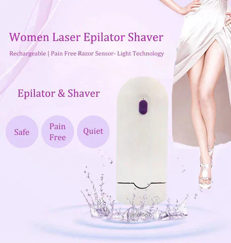 Beauty'N Drops™Purple Epilator – آلة إزالة الشعر البنفسجية